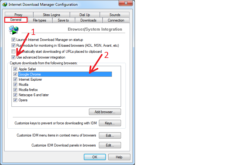 t&iacute;ch hợp c&aacute;c tr&igrave;nh duyệt