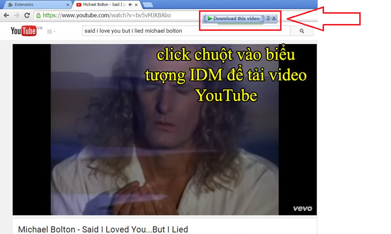 tải video từ youtube