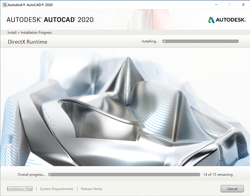 hướng dẫn c&agrave;i Autocad 2020 3