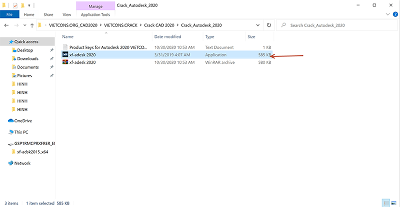 hướng dẫn crack Autocad 2020 5