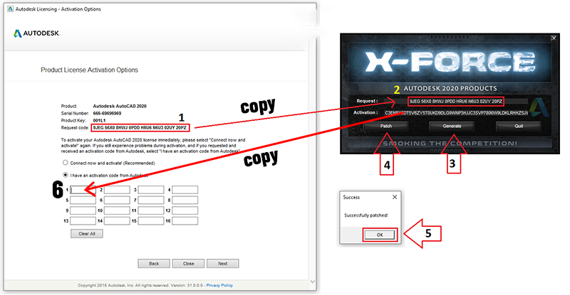 hướng dẫn crack Autocad 2020 6-
