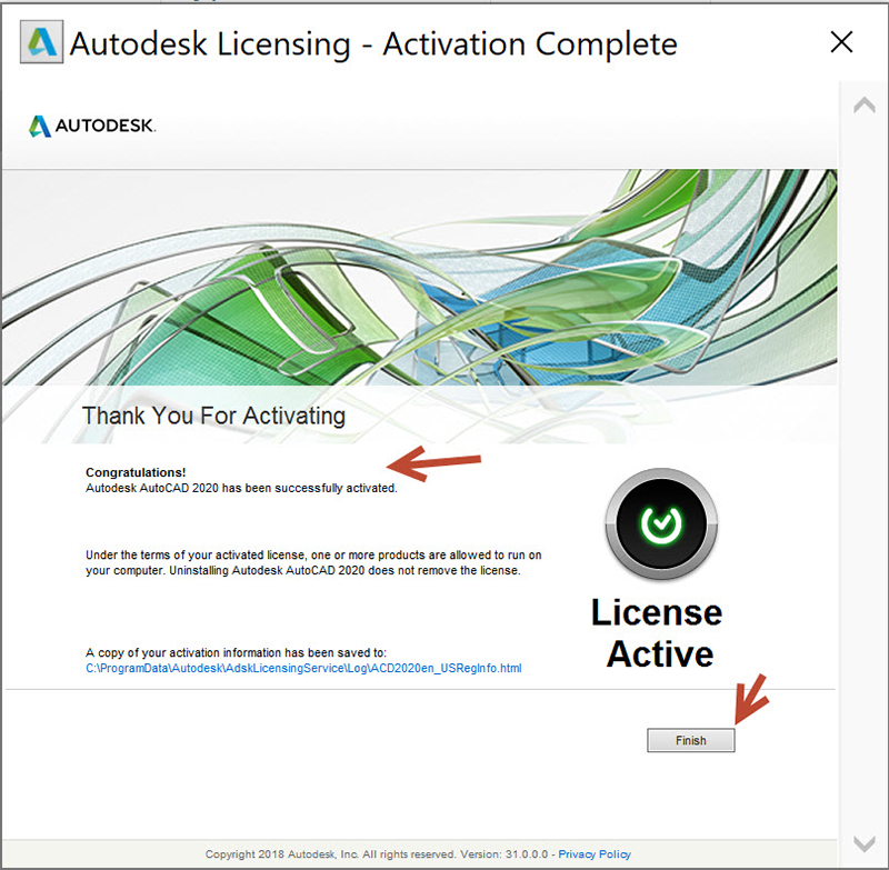 hướng dẫn crack Autocad 2020 7