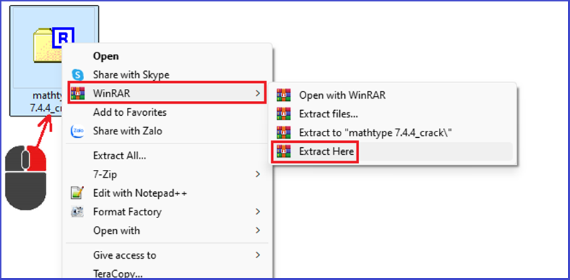 Mathtype 7.4.4 full crack 5