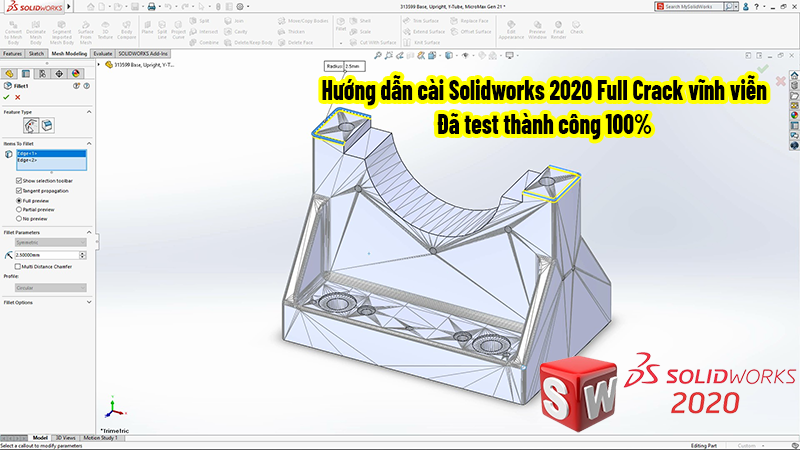 Hướng Dẫn Cài Đặt SolidWorks 2020 Full Chi Tiết: Link Tải Tốc Độ