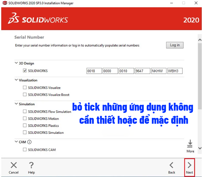 c&agrave;i đặt Solidworks 2020 4