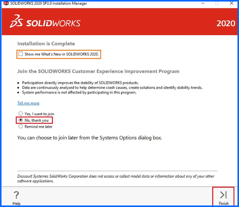 C&agrave;i đặt Solidworks 2020 12