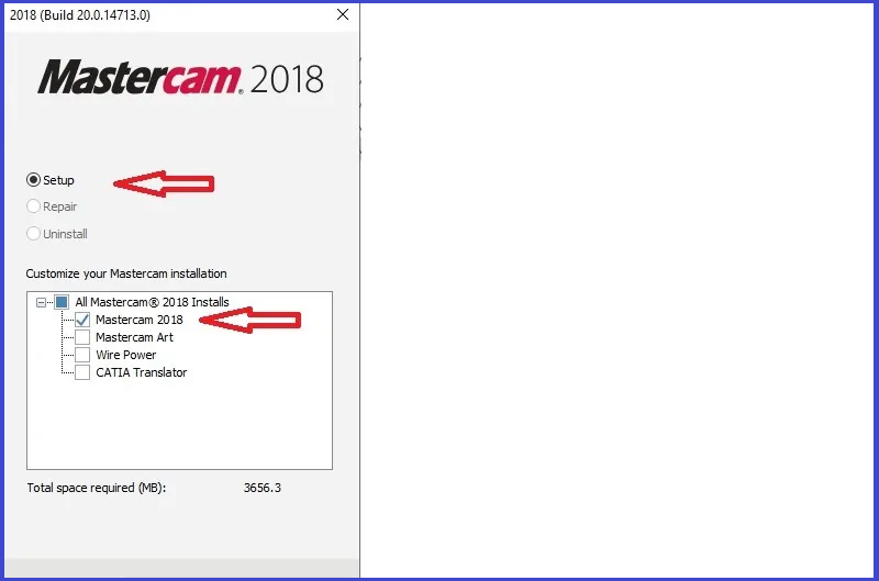 c&agrave;i đặt Mastercam 2018 