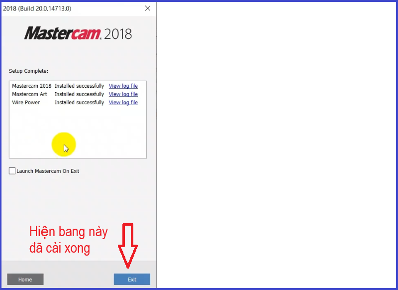 c&agrave;i đặt Mastercam 2018 